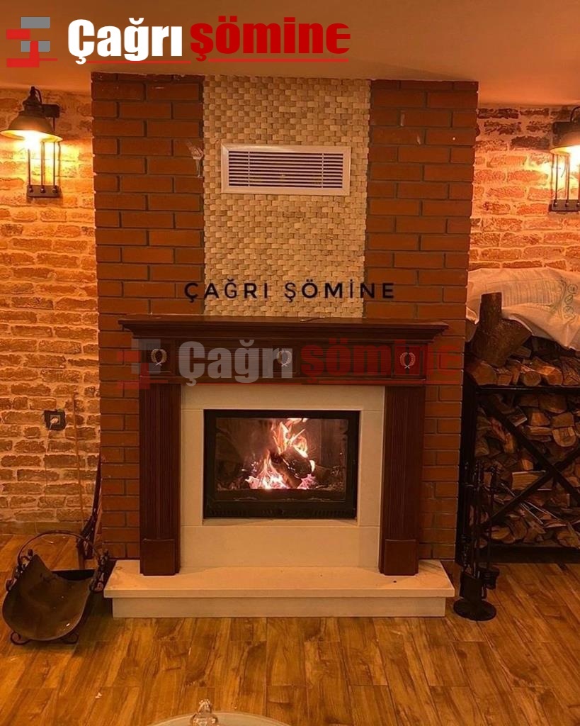 Ahşap Şömine 01